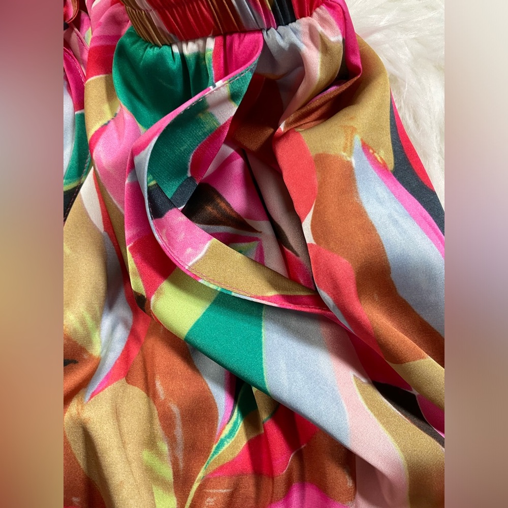 Charlie B wide leg printed pants - Picture 8 of 9